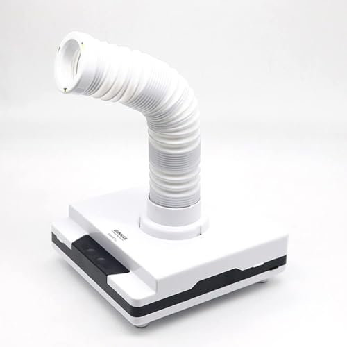 Tabletop Dental Vacuum Cleaner, Dust Suction Extractor with Fan and LED, LED Strong Portable Vacuum Cleaner Desktop Dust Collector, for Dental Laboratory