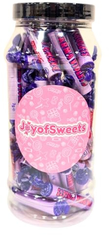 JoyofSweets Original Parma Violets (390g) Retro Classic Sweet Candy Gift Jar