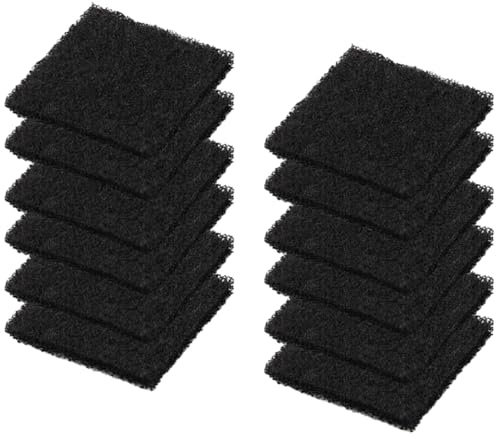 12 Stück Aktivkohlefilter für Naber Bio mülleimer Zubehör Filter 8013335 | Kohlefilter Ersatz für Naber Küchenabfall Komposter | Modell 8013335 | Geruchsabsorbierender Ersatzfilter für Mülleimer