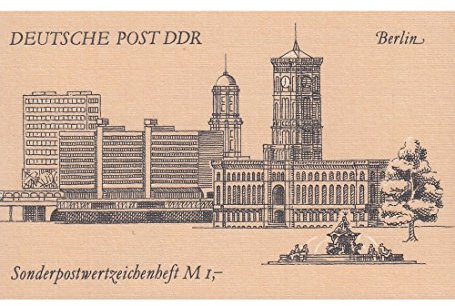 Goldhahn DDR Sondermarken-Heftchen SMHD 47 postfrisch ** Berlin Briefmarken für Sammler