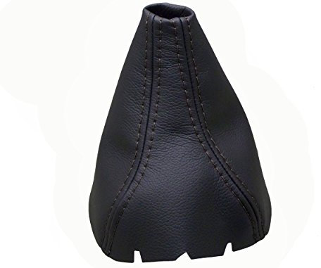 Für SeatALTEA Faltenbalg Schalthebel 100% Leder – Naht in Schwarz