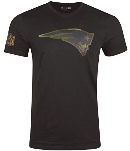 New Era Shirt - NFL New England Patriots schwarz/Wood - M