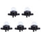Fdit Bomba de Bulbo cebador Craftsman Motosierra Motosierra Kit de Bulbo cebador para carburador Bbulb 188-513 para 530071835 530047213 Sierra de Gas 5PCS