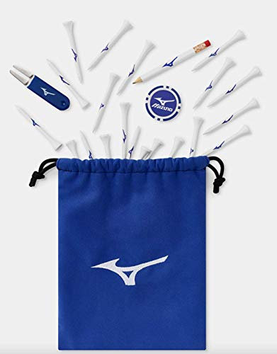 Mizuno Golfer-Geschenkpackung, Vorteilstasche, Pokerchip, Divot-Werkzeug, Bleistift und Tees