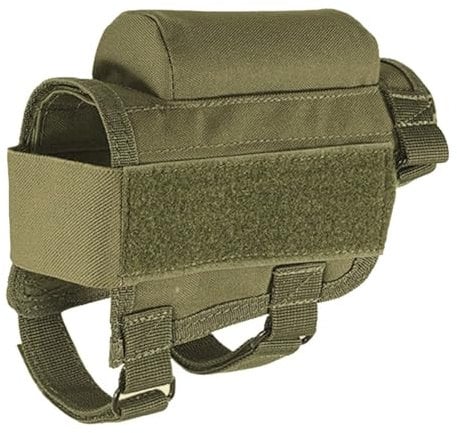 Taktische Shell Holder Pouch, Gewehr Hinterschaft Jagd Schießen Taktische Rest Tasche Gewehrmunition Halter