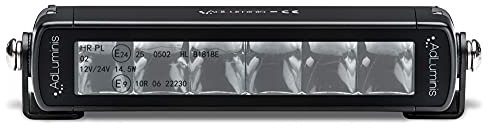 AdLuminis Blackline LED Fernscheinwerfer ECE Zulassung R112 14,5 Watt 1225 Lumen, Slim, Zusatzscheinwerfer, Arbeitsscheinwerfer mit Straßenzulassung