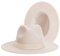Fedora-Hüte mit breiter Krempe für Damen und Herren, klassisches Kleid, Panamahut, verstellbarer Filzhut mit Band, Farbe: Beige, Medium