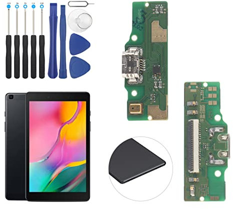 RongZy Dock Connector für Samsung Galaxy Tab A 8.0 2019 SM-T290 Ladebuchse mit Flex Kabel kompatibel mit Galaxy Tab A 8.0 USB Typ C Ladeport Ersatz