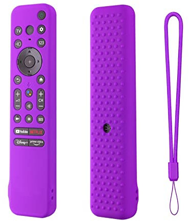 Case Compatible for Sony Smart TV Remote Control | Silicone Protective for Sony Bravia TV Remote X80K X85K X90K X95K Series and RMF-TX800/TX900 MG3-TX800/TX900 Series