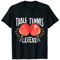 Tischtennis Legende, Tischtennis Spieler T-Shirt