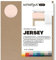 Schlafgut Easy Jersey Spannbettlaken 120x200 bis 130x200 Red Light, Spannbetttuch aus 100% Baumwolle