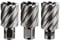 QywUi Foret HSS-E annulaire Cutter Trou scie Noyau Foret pour perceuse magnétique 12-60mm x 25mm Universel/Weldon/Fein Tige Rapide Ensembles de forets (Color : Weldon Shank, Size : 25x25)