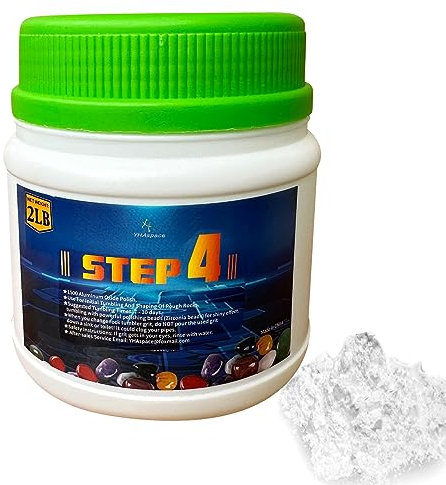 2 lbs Tumbler Media Grit,Rock Polishing Grit Media, Works with Any Rock Tumbler, Rock Polisher, Stone Polisher,Polish 1500 Fine Aluminum Oxide, Step 4 for Tumbling Stones (STEP4-2LB)
