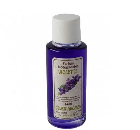 Extrait de parfum Violette, fabrication française dans les Cevennes. Pour pot pourri, platre, diffuseur...