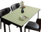 FANIVIN PU Tischdecke Tischmatte Schreibtisch Tischfolie Haushalt Küche Bürobedarf Doppelseitig Tischschutz Matte Wasserdicht Grün+Volett 60 * 160cm