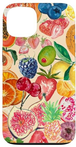 iPhone 13 Fruit Collage Preppy Summer Case
