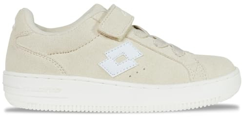 Lotto STYLECODE: 2600302K YARIN SC K Unisex Kids Sneaker Stone/White Größe: 32 EU