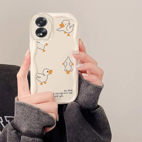 PAIXIKYZ Compatible con Realme 12 5G/Realme 12X 5G | Funda Silicona Suave con Diseño Ondas Cremosas Suaves
