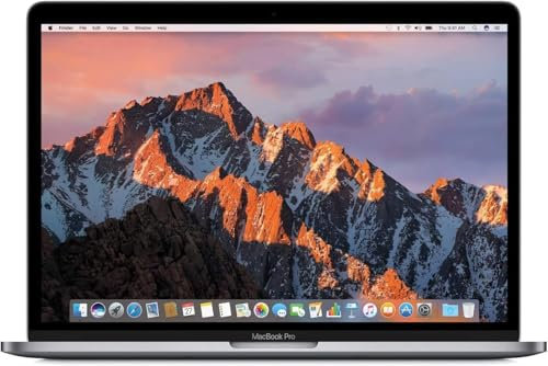 Apple MacBook Pro 2017 mit Intel Core i5 (13-Zoll, 8 GB RAM, 512 GB SSD-Speicher) (QWERTY Englisch) Space Grau (Generalüberholt)
