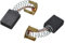 vhbw 2X Kohlebürste 6,5 x 13,5 x 17 mm Ersatz für Bosch 1619PA3196, 1.609.203.P74, 1.619.PA3.196 für Tischkreissäge, Gehrungssäge
