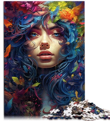 Puzzle für Erwachsene, 1000 Teile, süße Feen, Lernspiele, Heimdekorationspuzzle, tolles Geschenk, 26x38cm, für Teenager ab 14 Jahren