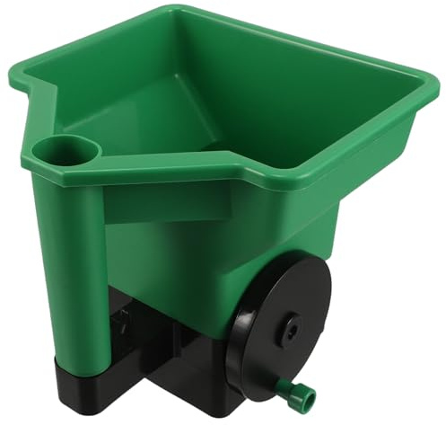 HIAKDOFT Épandeur Manuel Portable pour Pelouse et Jardin Semoir Ajustable pour Graines Variées Outil Léger pour Plantation de Carottes et Fleurs Épandeur de Gazon Précis et Pratique