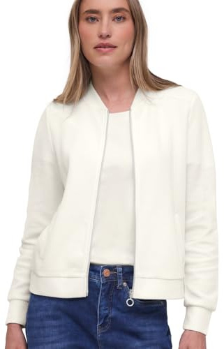Blouson mit Zipper und Struktur