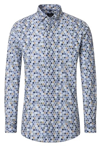 Venti Businesshemd Langarm Print Modern Fit