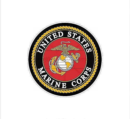 Sticker-Designs 10cm! Klebe-Folie Wetterfest Made-IN-Germany US Marines Corps USMC US Army Bike149 UV&Waschanlagenfest Auto-Aufkleber
