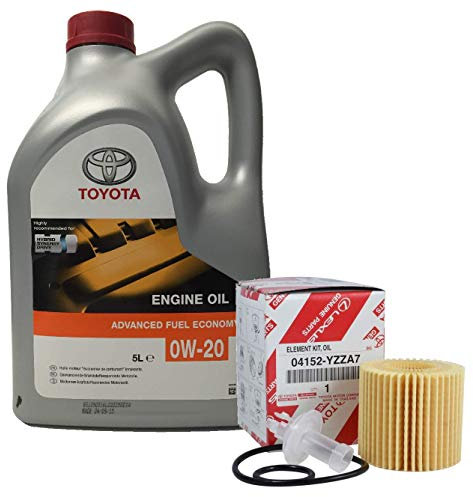 oyota Genuine Service Kit Hybrid Engine Oil 0W-20 5 litres 04152-YZZA7