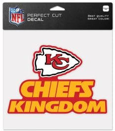 WinCraft Kansas City Chefslogan 20 x 20 cm