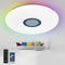 JDONG Led Deckenleuchte mit Bluetooth Lautsprecher,weißes Rauschen & beruhigende Klänge für Kinder & Erwachsene, smart Deckenlampe mit Fernbedienung und APP-Steuerung, RGB Farbwechsel 54W