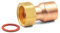 Verschraubung Beweglich Löt - Fitting DURCHGANG Kupferrohr (18 x 1/2)