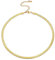 Collana Catena Donna Oro Placcato 32cm, Collana a Girocollo Donna, Catena Serpente Acciaio Collana girocollo a Serpente piatta da 5 mm, in Acciaio inossidabile, per donne e ragazze, Confezione Regalo