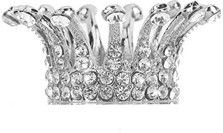 Nail Art Pen Holder, Nail Art Pen Holder for Nail Brush, Exquisite Gold Plated Pearl Crown Typed Pen Displayer Stand (Type2)
