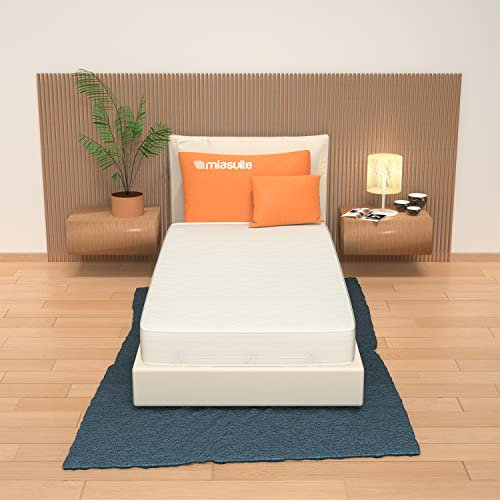 miasuite i sogni italiani Matratze 80x190 Höhe 14 cm - Aloe Vera, Unverformbar, Medizinprodukt | Plus