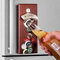 Magnetic Bottle Opener - Wall Mounted Beer Opener with Auto-Catch Function - Refrigerator Mount or Install on Brick, Cement, Wood and Metal Wall - Great Gifts for Men Dad Husband