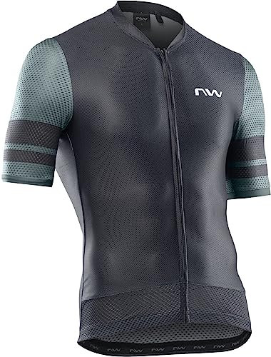 Northwave Storm Air Fahrrad Trikot kurz schwarz 2023: Größe: M (48)