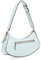 GUESS Damen Schultertasche CORINA hellblau/gold One Size
