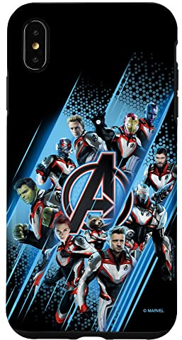 Marvel Avengers: Endgame Logo Super Heroes Case for iPhone XS Max