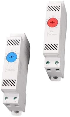 10 Stück Temperaturregler-Thermostat (NO oder NC) (Color : 240 0-60 degree)