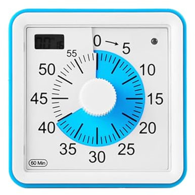 Minuteurs de cuisine à grand écran - Minuteurs visuels de cuisine - Minuteurs de salle de classe pour la cuisine, l'école, le sport et le travail - Minuteurs visuels pour enfants