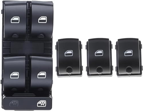 LADPZJNW Auto Fensterheber Schalter Für A4 B6 Für A4 B7 Auto Elektrische Fensterheber Schalter Taste 8E0959851B(A Set)