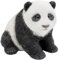 Kare Design Deko Figur Sitting Panda Baby, Schwarz/Weiß, Handgefertigt, Unikat, Tier Design, Deko Objekt fürs Wohnzimmer, für Regale, Babytiere, Exotisch, 14x13x12 cm (H/B/T)
