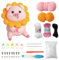Jodimitty Häkelset Tiere Häkeln für Anfänger Erwachsene Schwein Sonnenblume All-in-One Häckeltierchen Set DIY Puppe Tierstil Crochet Set mit Anleitung, Häkelzubehör DIY Bastelgeschenke