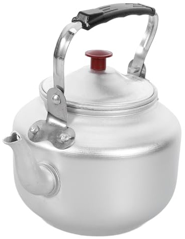 Alipis Bollitore Vintage Da Fornello Con Filtro in Alluminio Per Teiera Domestica Colore Casuale