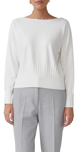 s.Oliver Strickpullover mit Strukturmuster am Saum