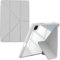Funda para iPad Air 11-Pulgadas M3/M2 (2025/2024) A3268 / A3269 / A3271 / A2898 / A2899 / A2900,Diseño Origami con 5 Posiciones de Ajuste, Funda Acrílica Transparente en la Parte Trasera