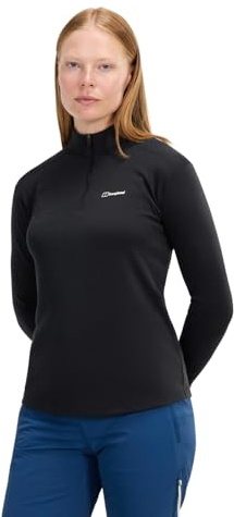 Berghaus Women's Ivyhill Half Zipped Long Sleeve T-Shirt
