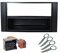 Audioproject A160 - Auto-Radio Einbau-Set kompatibel für FORD Focus 2 C-Max Transit Fiesta Fusion Kuga S Max Radio-Blende Radio-Adapter Entriegelungsbügel schwarz